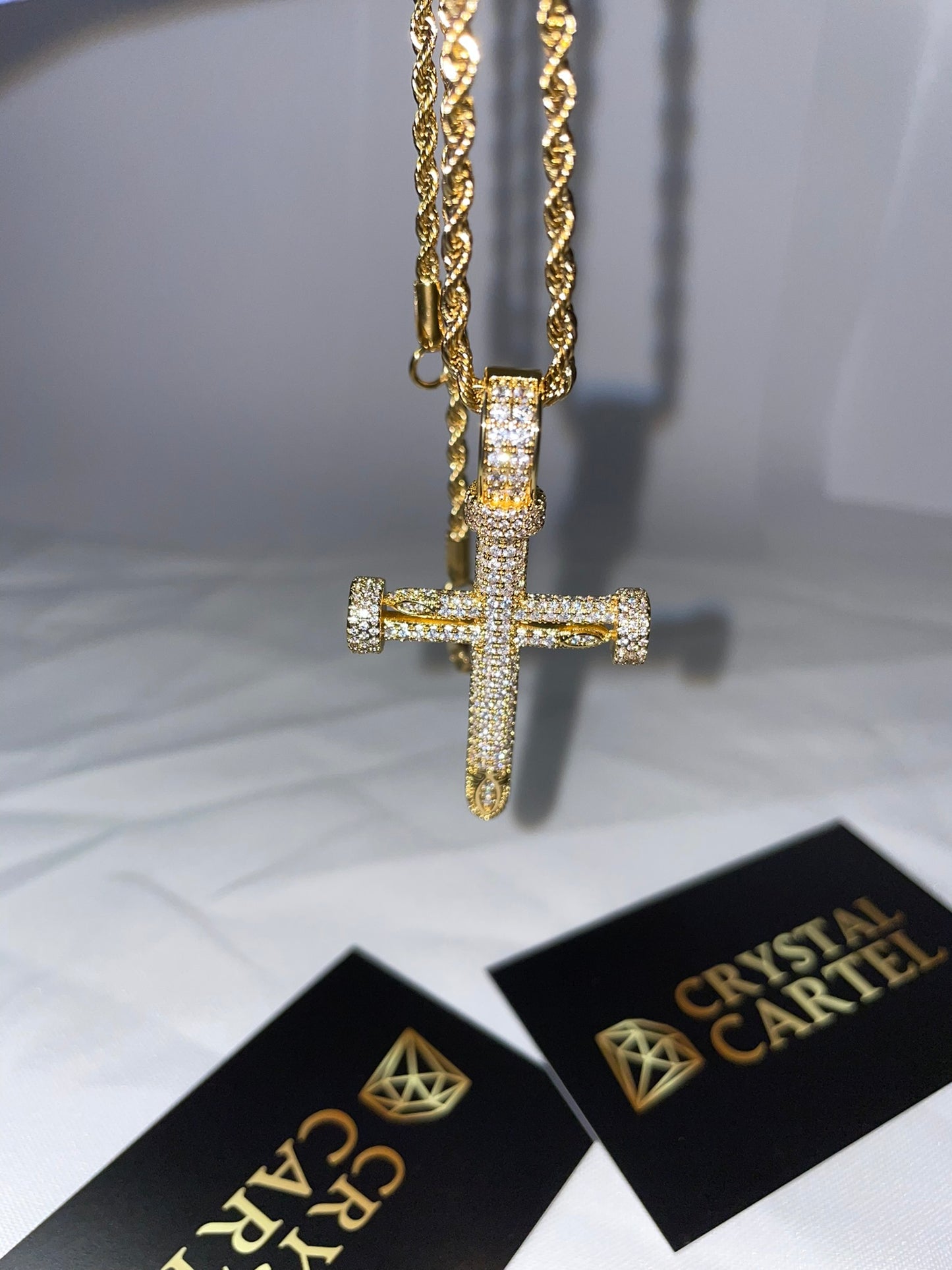 Nailed Cross Pendant
