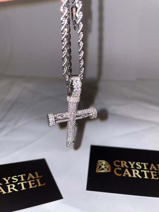 Nailed Cross Pendant